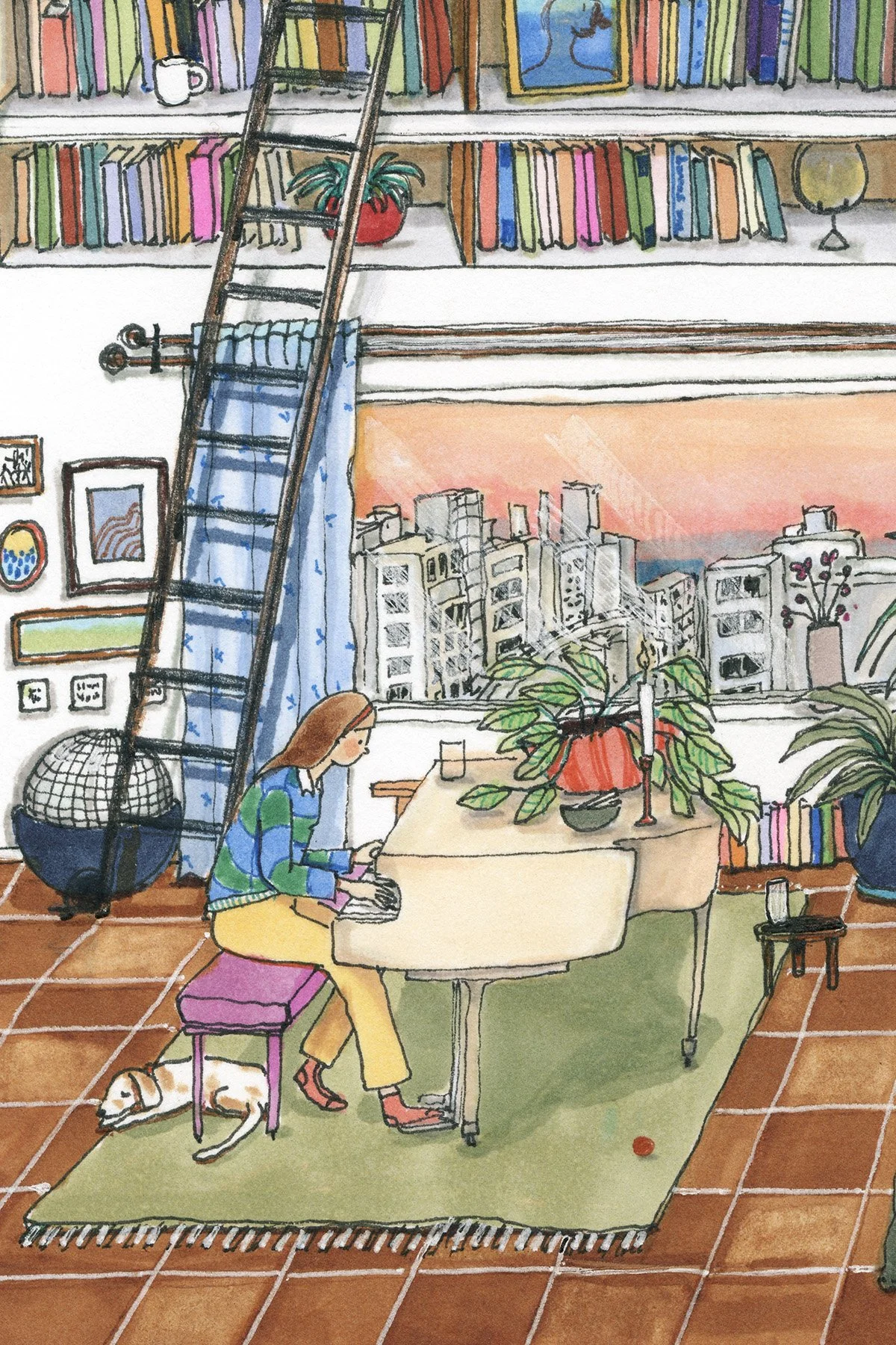 Friendship art print by Amanda Oleander. — AMANDA OLEANDER